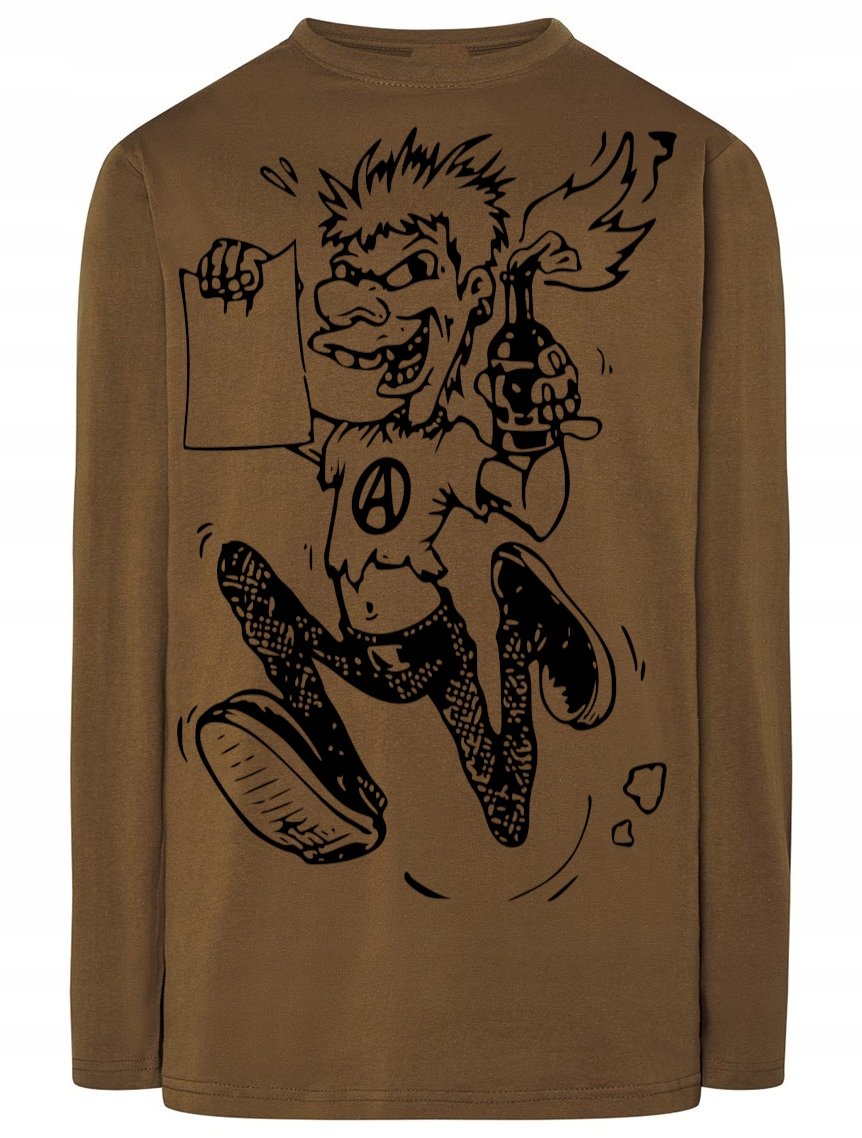 Longsleeve męski Punk Anarchia R.3XL
