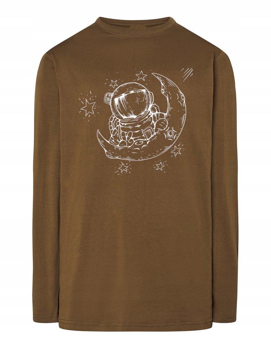 Longsleeve męski nadruk KOSMOS ASTRONAUTA r.XXL