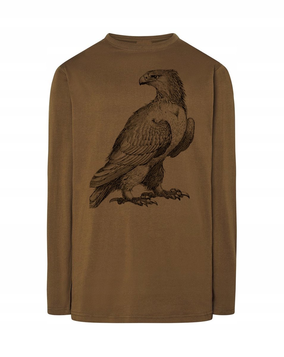 Longsleeve męski DUŻY nadruk ORZEŁ r.XL