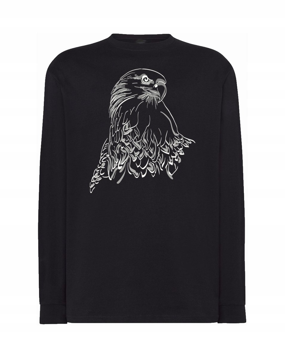 Longsleeve męski fajny nadruk ORZEŁ r.XL