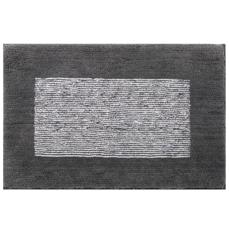 Dywanik łazienkowy miękki puszysty mata antypoślizgowa 40x60cm szary