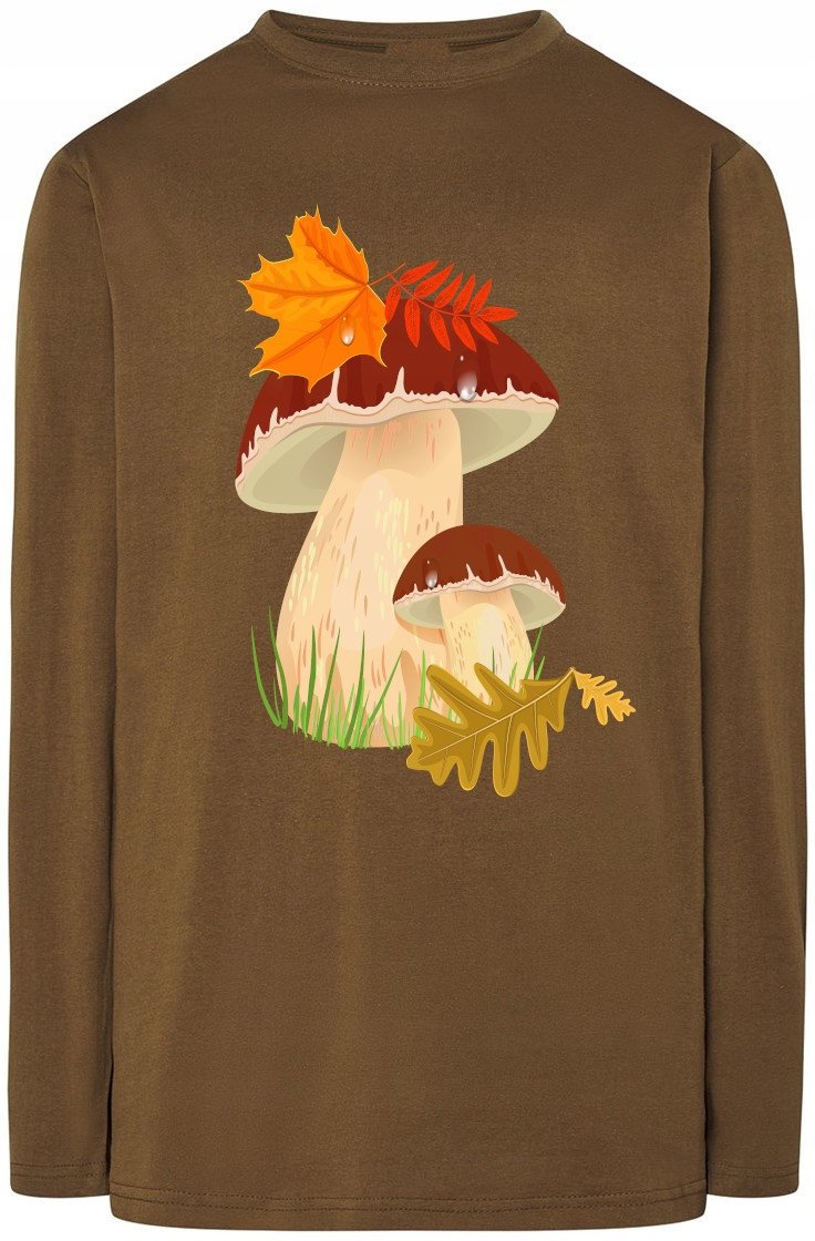 Prawdziwki Męska Bluza Longsleeve Modna Rozm.4XL