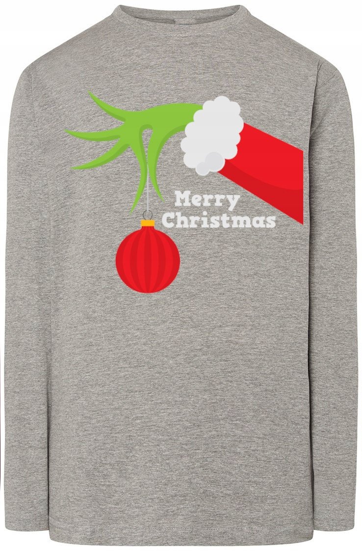 Longsleeve męski nadruk maska gazowa r.3XL
