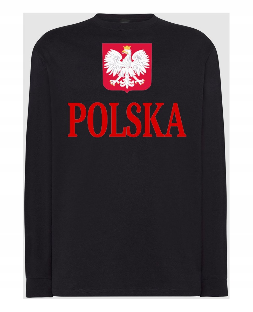 Longsleeve Kibica nadruk POLSKA Rozm.XS