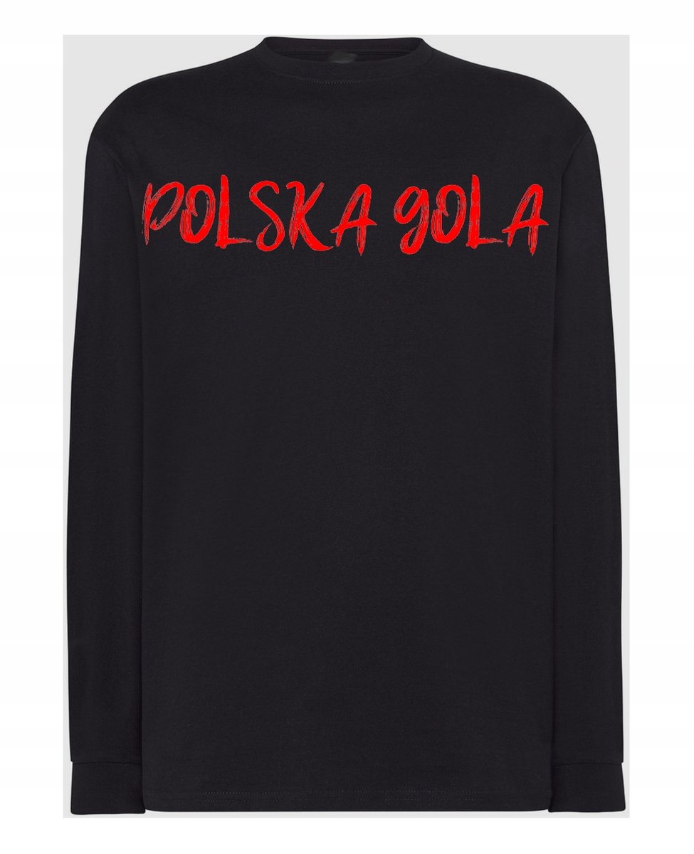 Longsleeve Kibica nadruk Polska Gola Rozm.XL