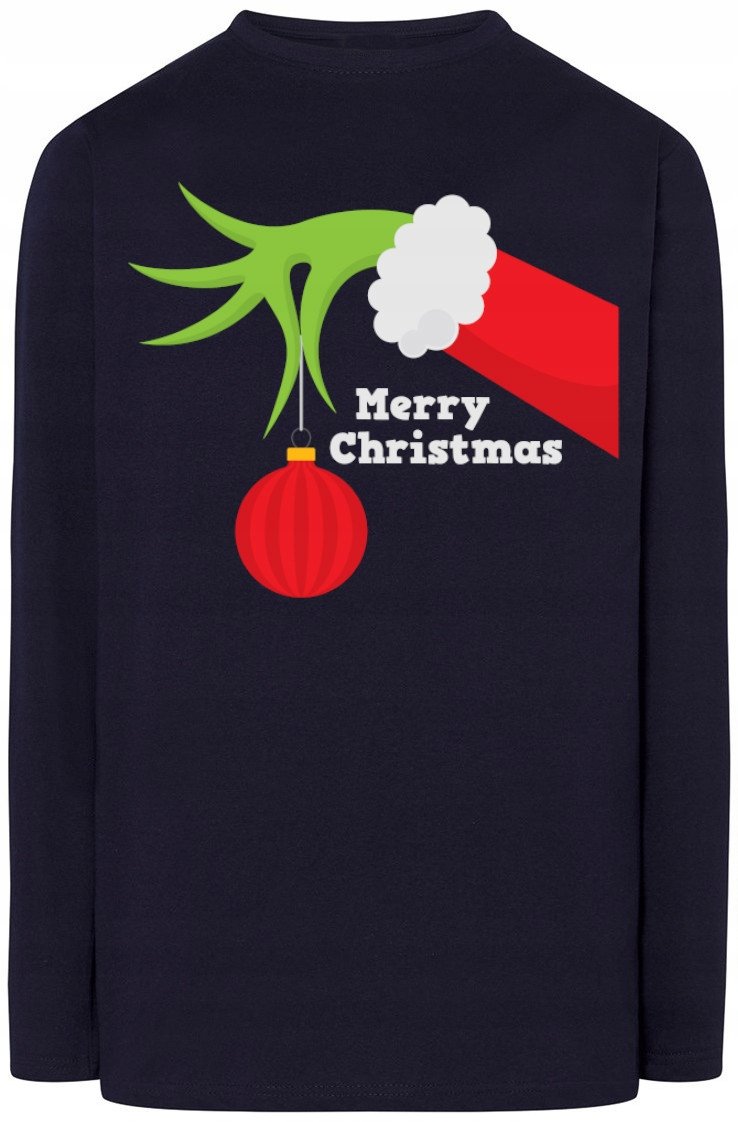 Longsleeve męski nadruk maska gazowa r.XXL