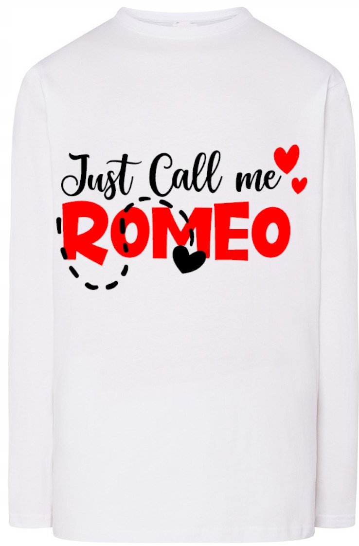 Romeo Bluza Longsleeve Walentynki Modna r.M