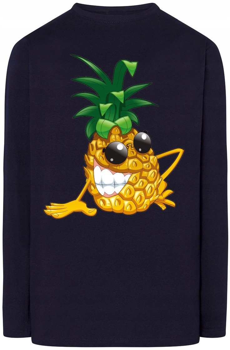 Ananas Męska Modna Bluza Longsleeve Rozm.3XL