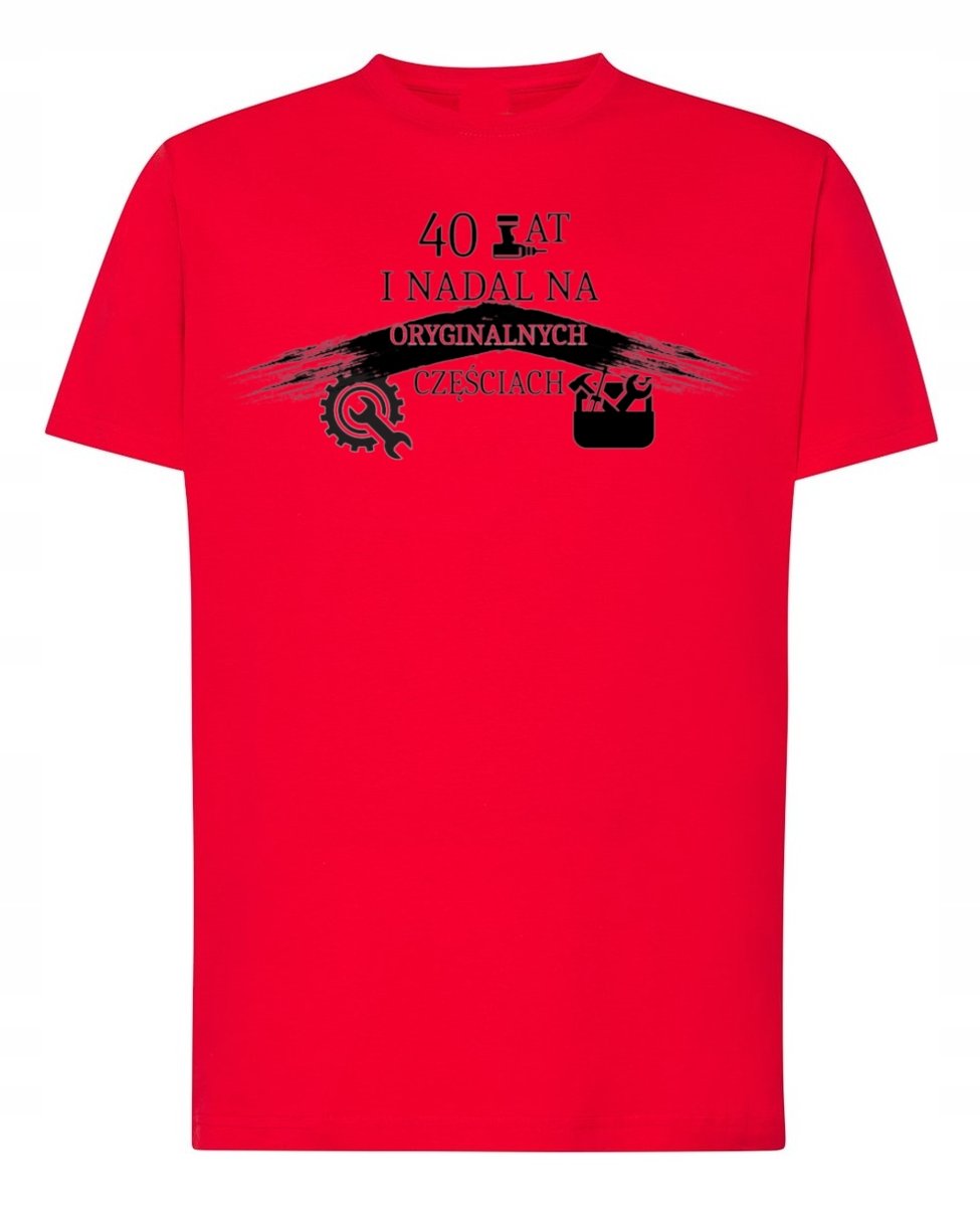 T-Shirt Koszulka Urodzinowy 20 30 40 Lat r.S