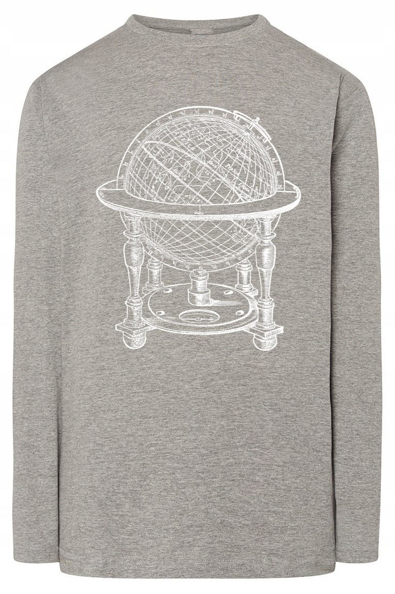 Longsleeve męski fajny nadruk GLOBUS r.L