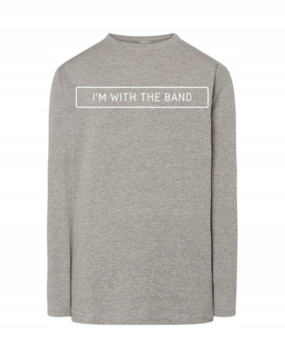 Longsleeve fajny nadruk Jestem z ZESPOŁEM r.XL