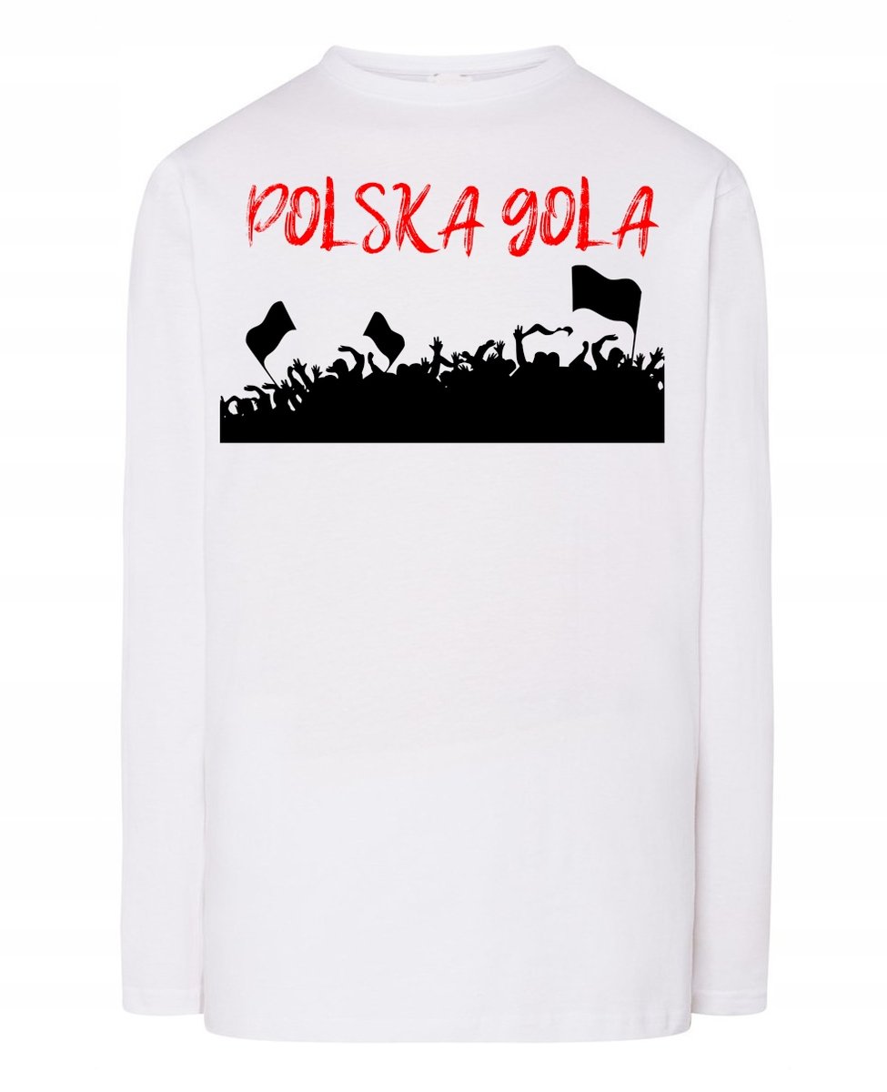 Longsleeve nadruk Polska Gola Rozm.5XL