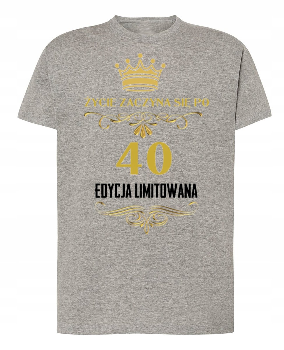 Koszulka Urodzinowa 40 Lat Urodziny 40 r.XXL
