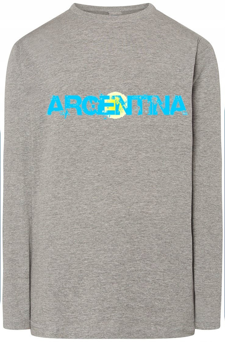 Argentyna Męska Bluza Longsleeve Nadruk r.XXL