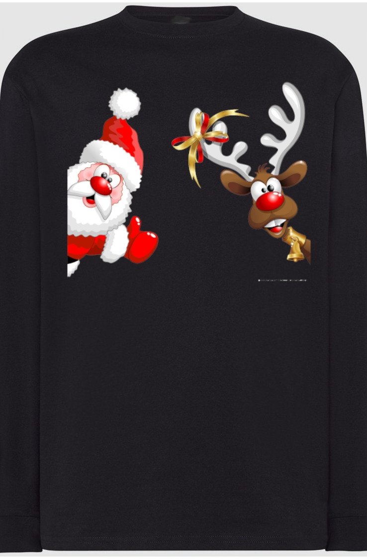 Rudolf Mikołaj Świąteczna Bluza Longsleeve r.XS