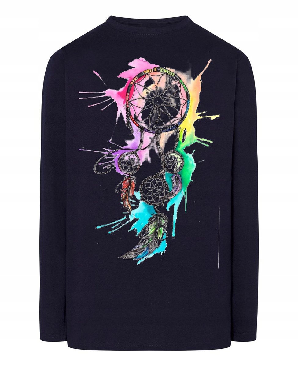 Longsleeve męski nadruk maska gazowa Rozm.XS