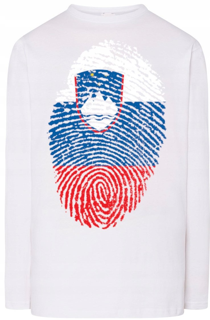 Słowenia Bluza Longsleeve Męska Modna Rozm.XXL