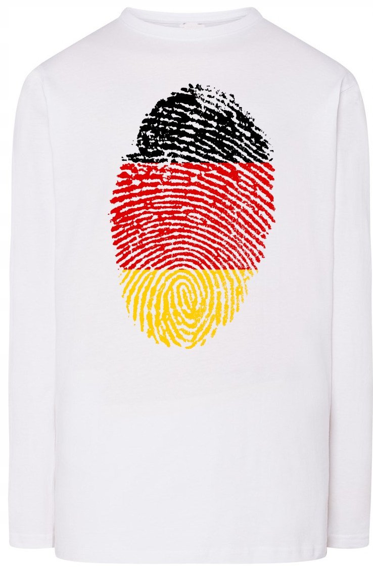 Niemcy Flaga Odcisk Bluza Longsleeve Rozm.XL