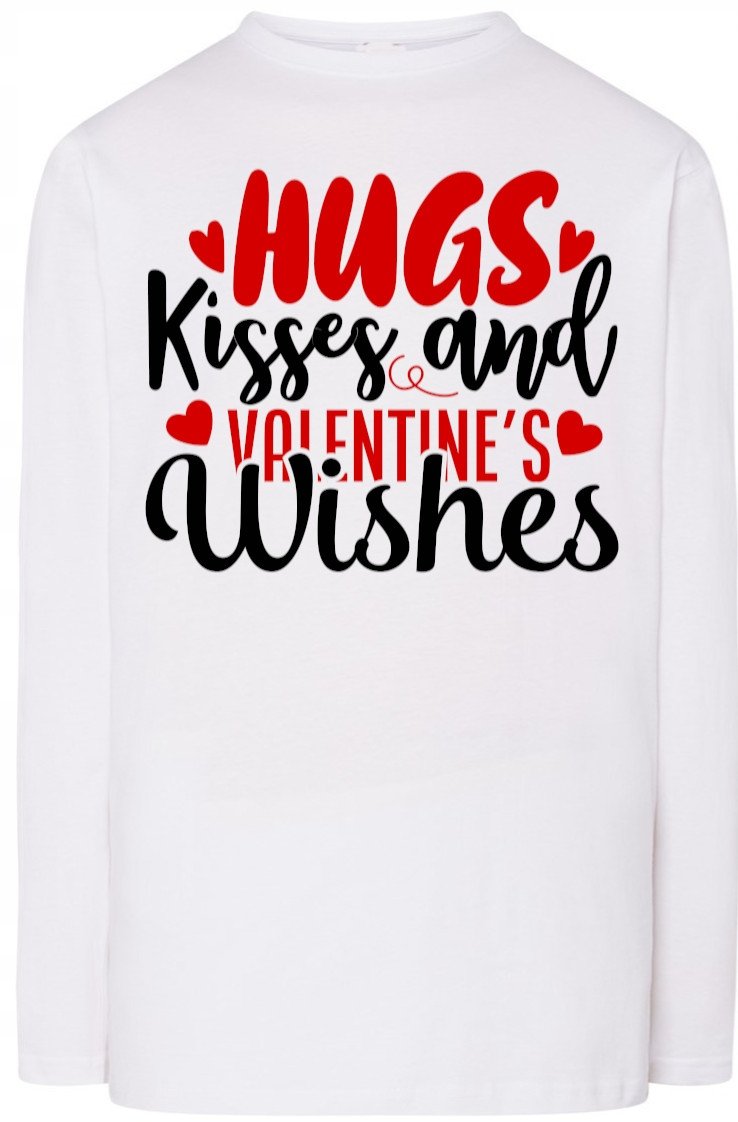 Walentynki Bluza Longsleeve Modna Nadruk r.4XL
