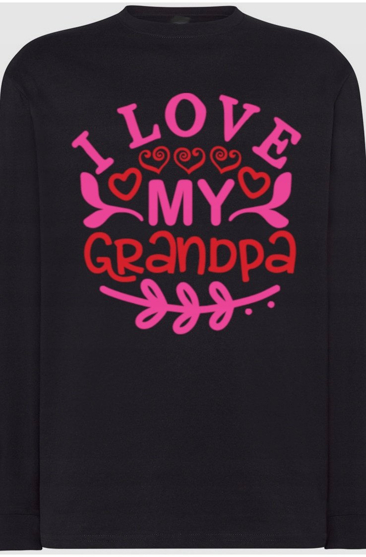 Dzień Dziadka Bluza Longsleeve Prezent r.S