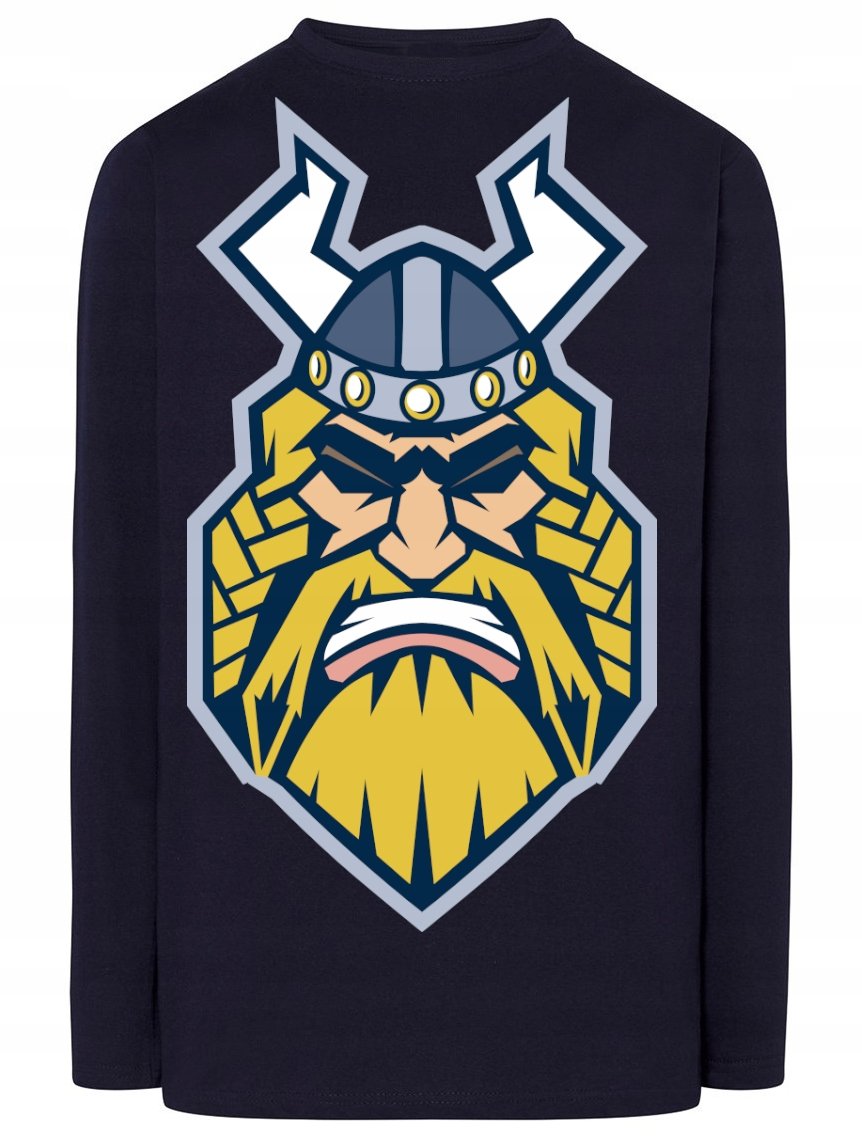 Longsleeve męski nadruk Viking Rozm.XL