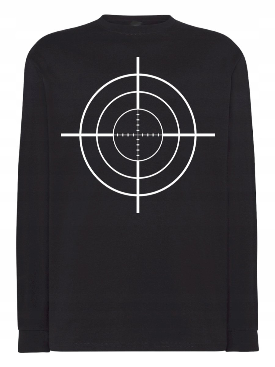 Longsleeve męski nadruk SNAJPER CEL r.4XL