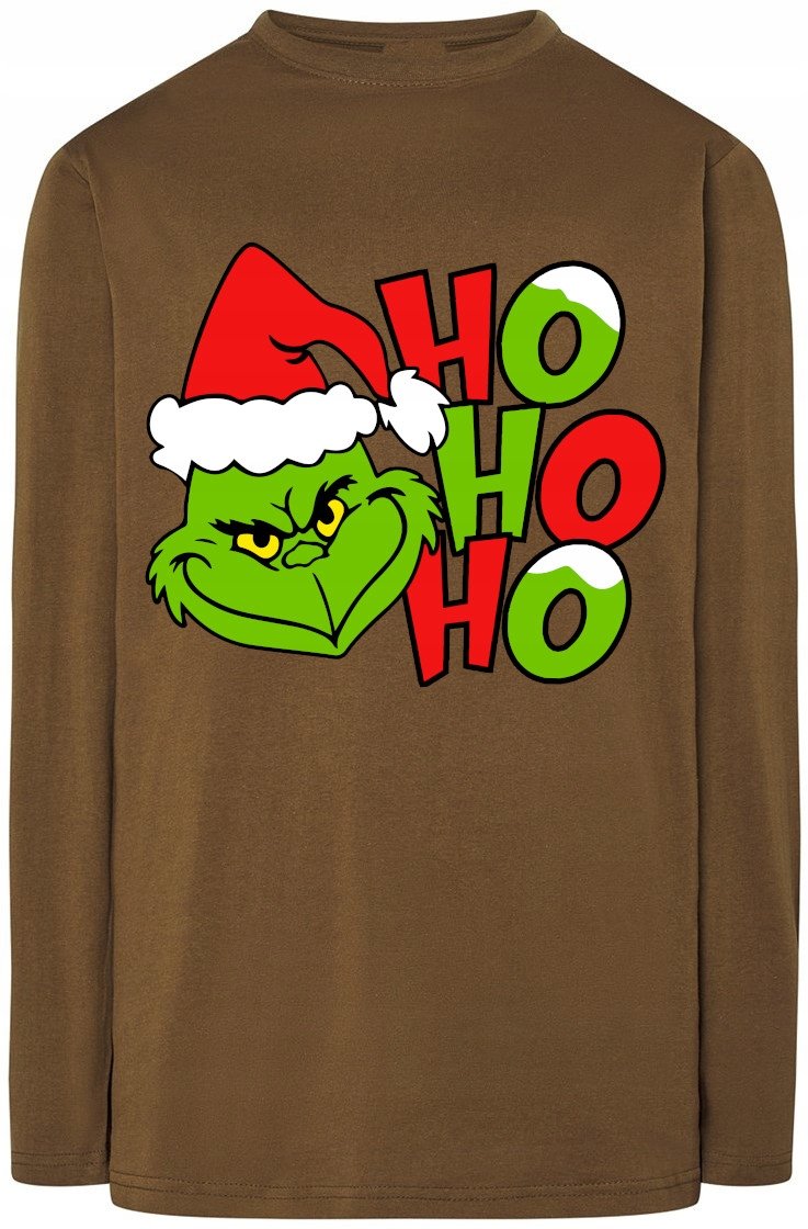Grinch Świąteczna Bluza Longsleeve Rozm.XXL