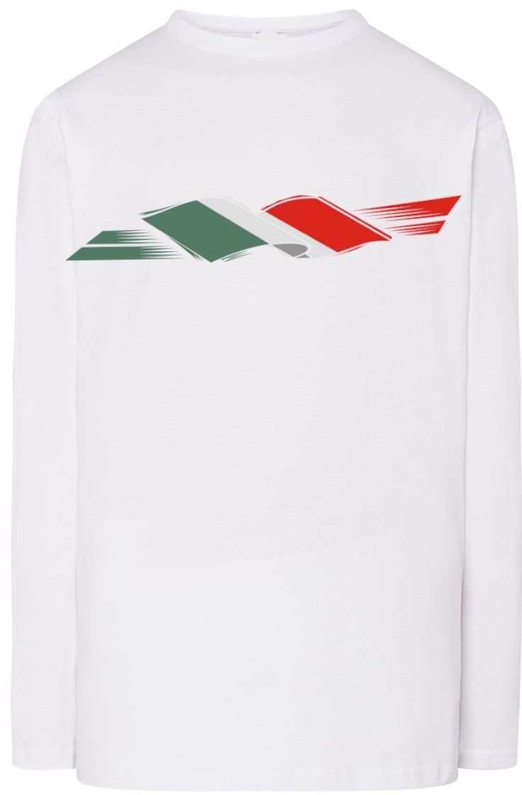Flaga Włoch Męska Bluza Longsleeve Rozm.XXL