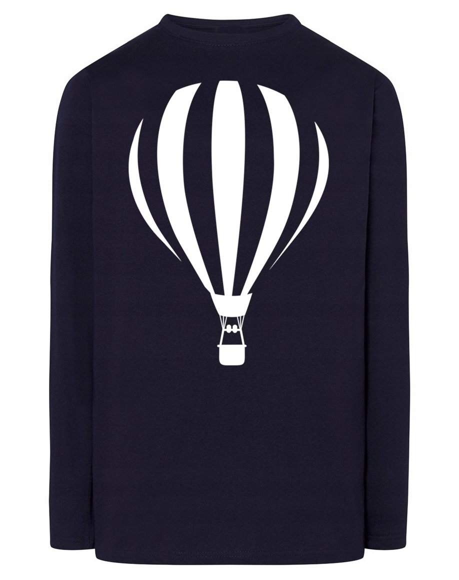 Longsleeve męski fajny nadruk BALON r.S