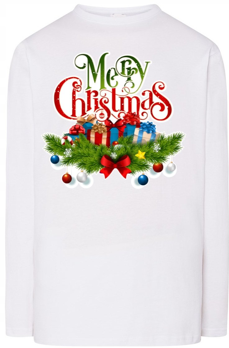 Świąteczny Męski Longsleeve Merry Christmas R.XS