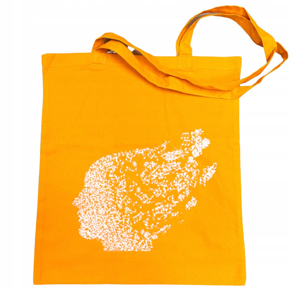 Torba na zakupy nadruk Głowa Myśli Muzyka