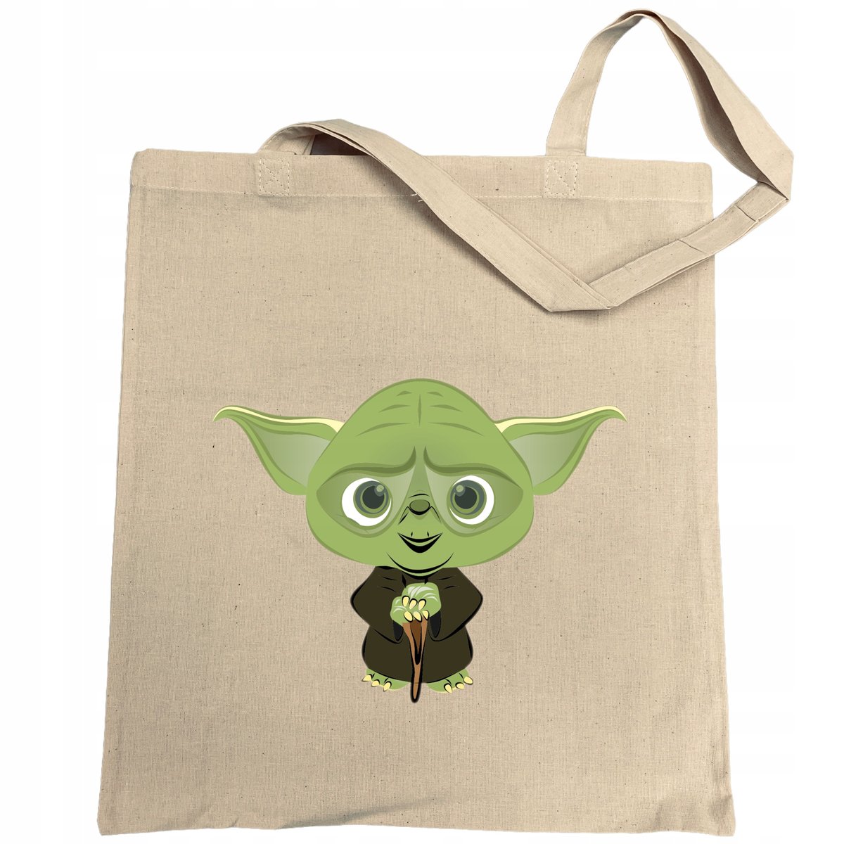 Torba na zakupy nadruk fun art YODA