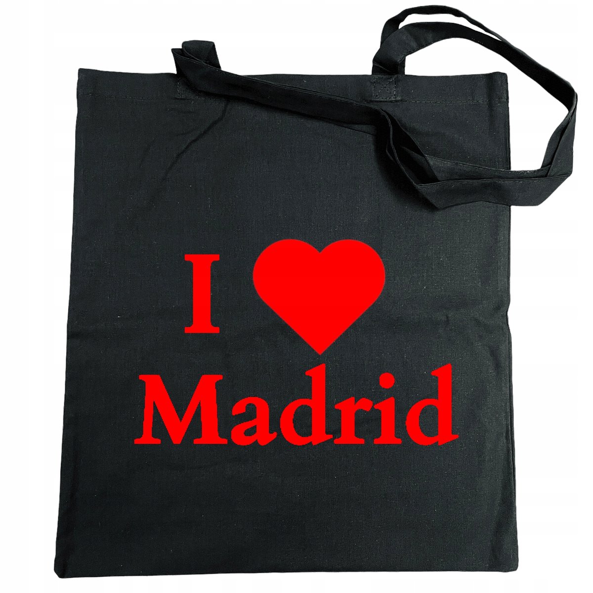 Torba na zakupy nadruk I Love Madrid Kocham Madryt
