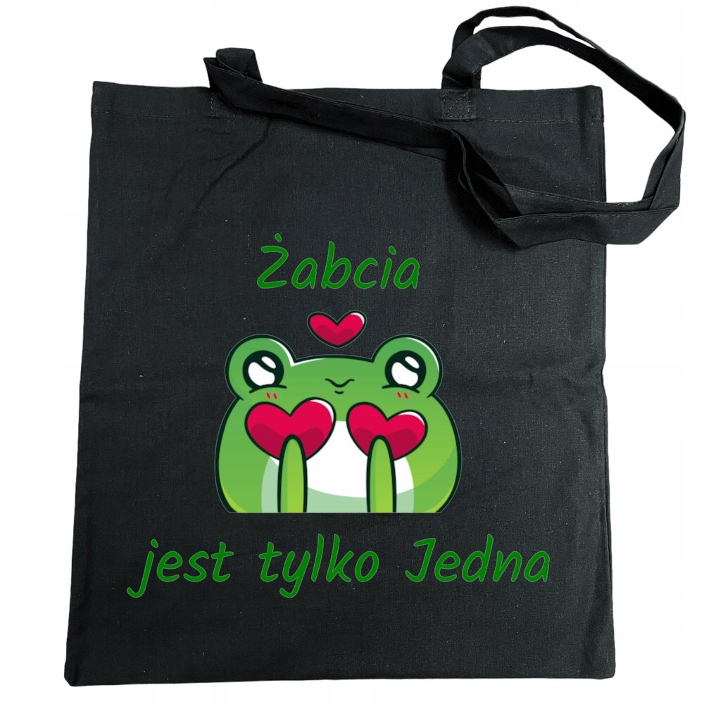 Torba na zakupy na Prezent Walentynki Żabcia jest tylko JEDNA