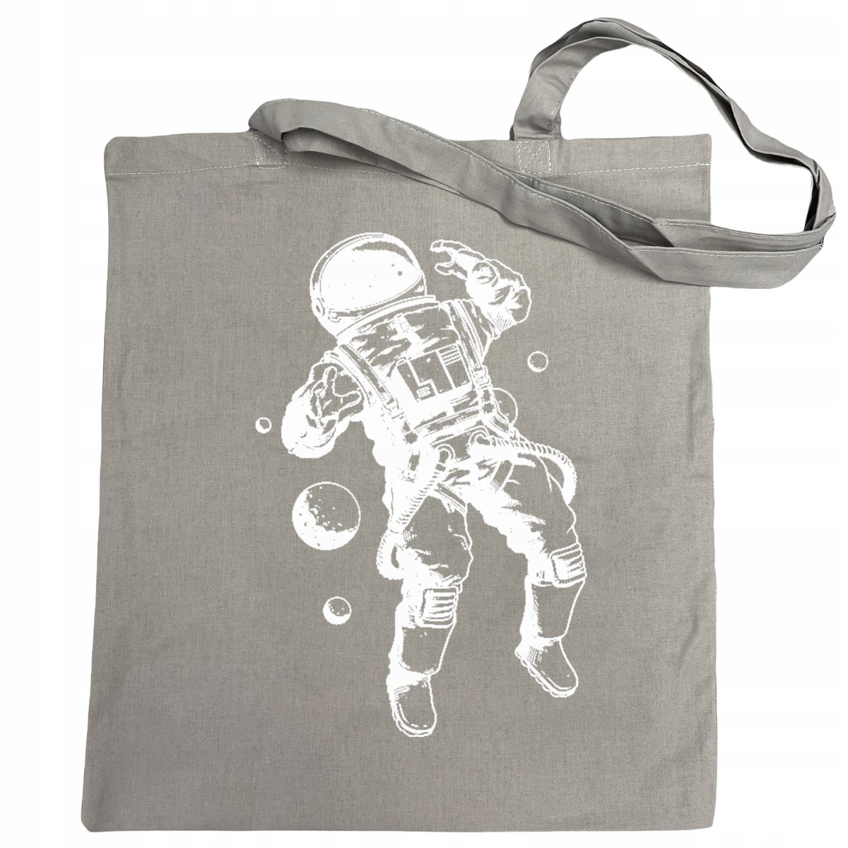 Torba na zakupy fajny nadruk Astronauta