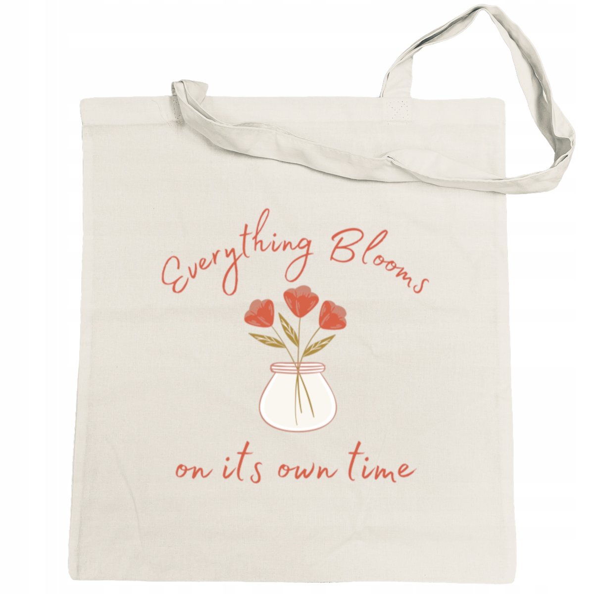 Torba na zakupy nadruk KWIATY Everything Blooms