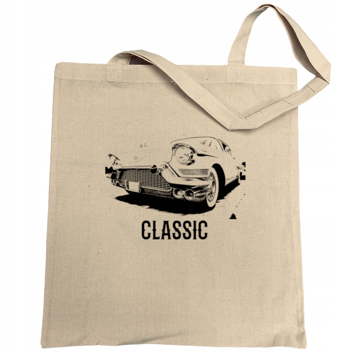 Torba na zakupy nadruk SAMOCHÓD KLASYK Classic