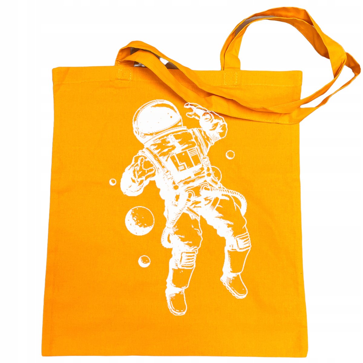 Torba na zakupy fajny nadruk Astronauta