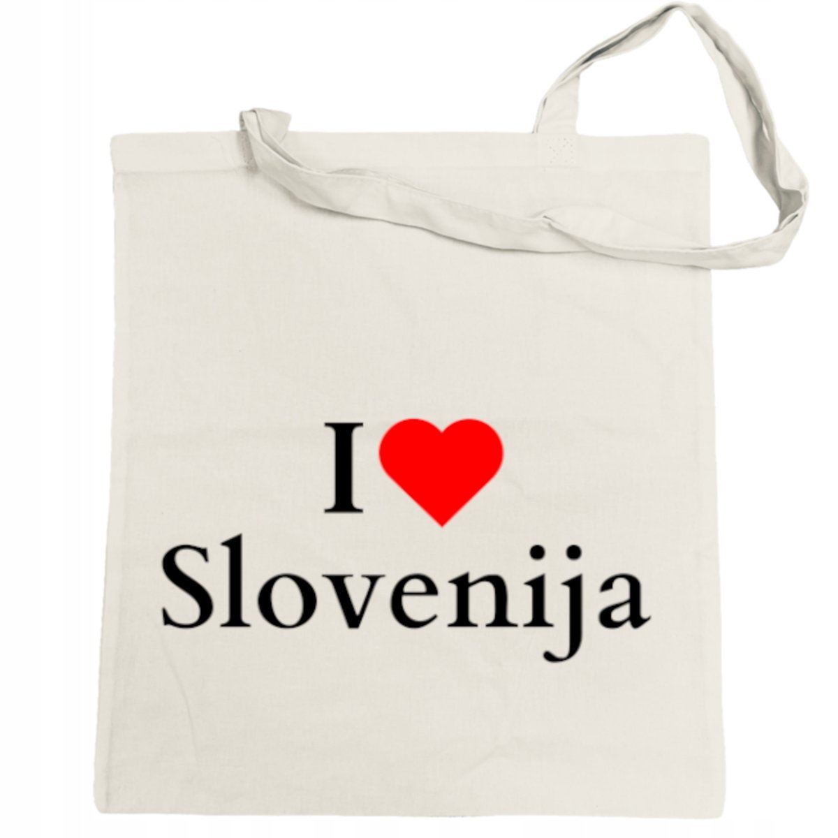 Torba na zakupy I Love Slovenija Kocham Słowenie
