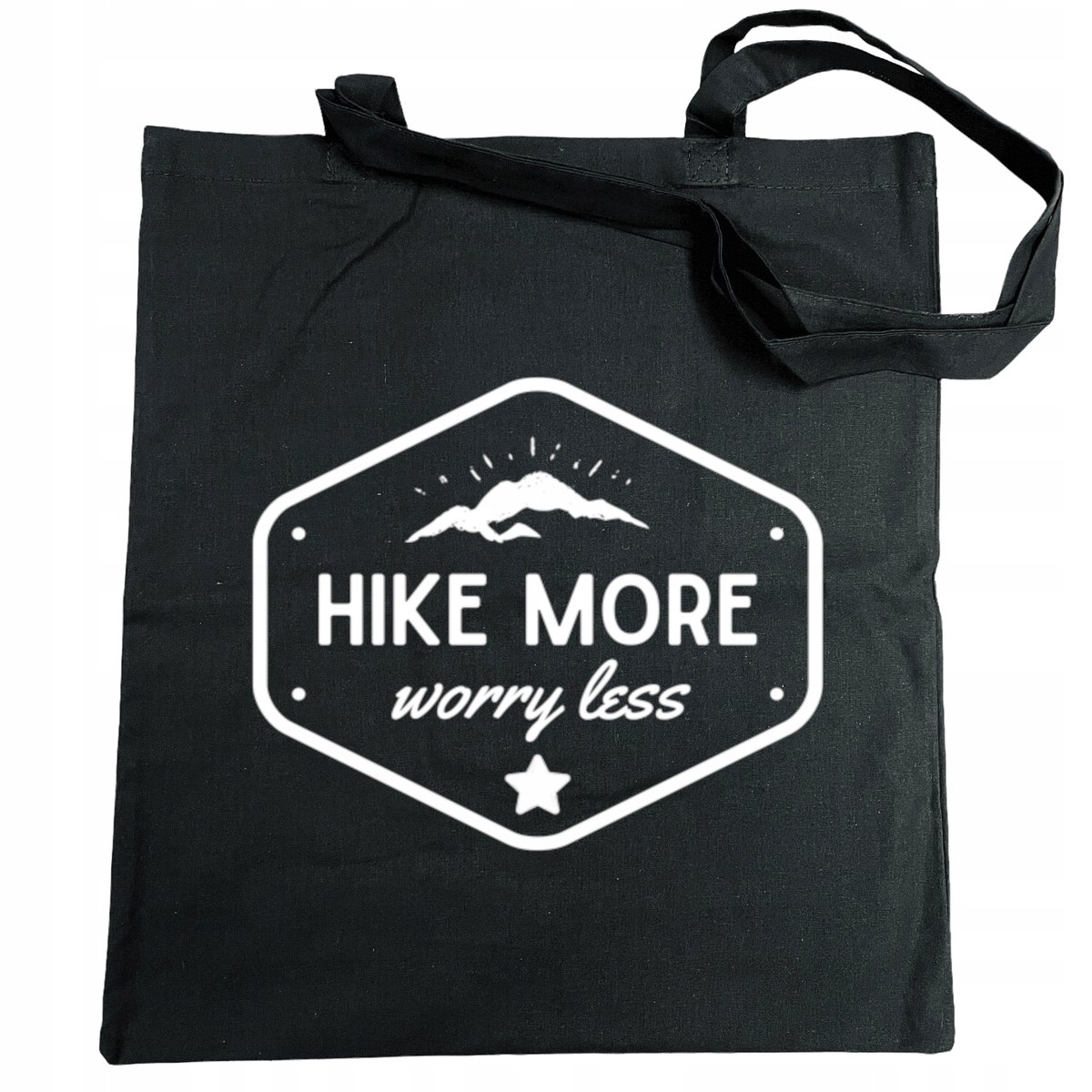 Torba na zakupy górski nadruk turystyka Hike More