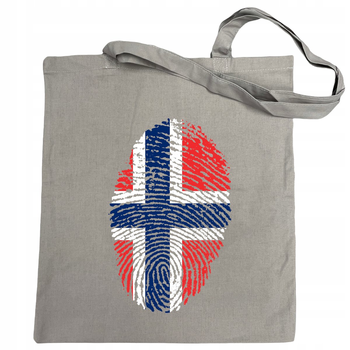 Norwegia Flaga Odcisk Torba Zakupowa