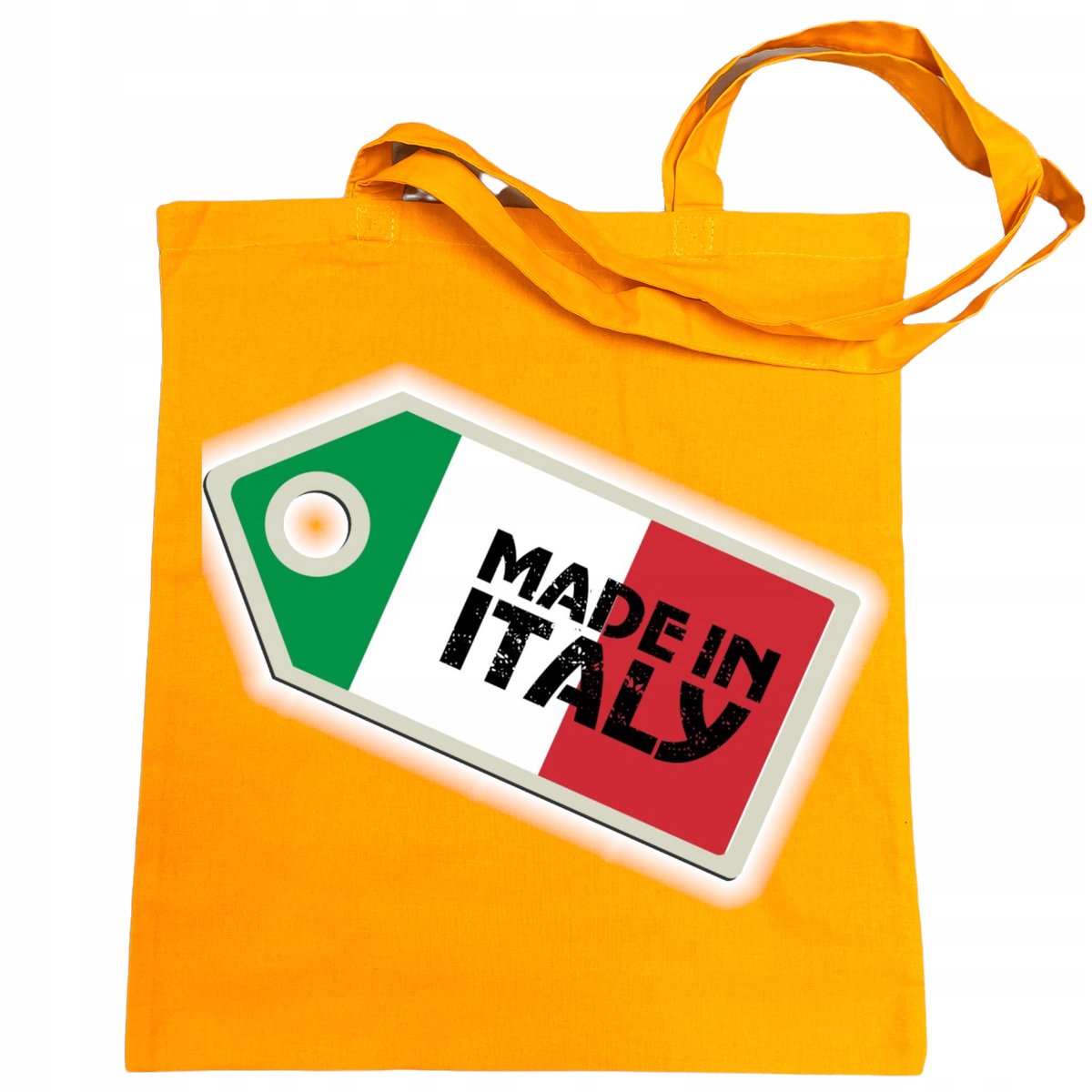 Made In Italy Torba Zakupowa Modna Nadruk