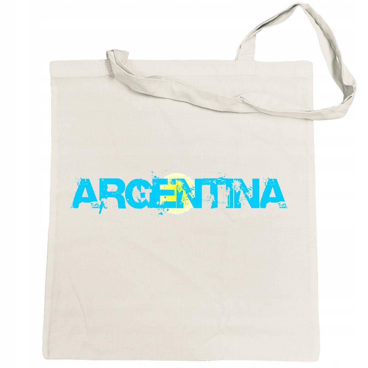 Argentyna Torba Zakupowa Nadruk Modna