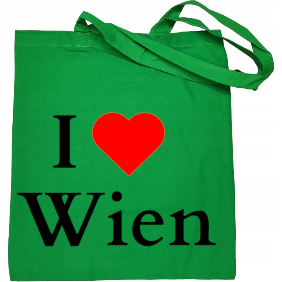 Torba na zakupy nadruk I Love Wien Kocham Wiedeń Prezent