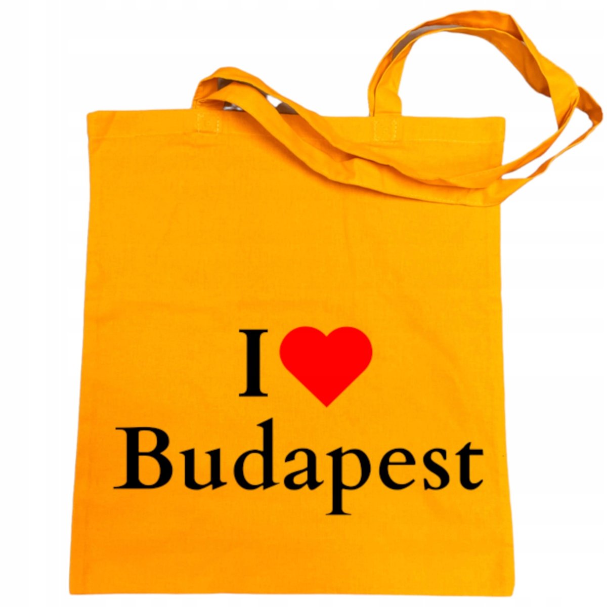Torba na zakupy nadruk I Love Budapest Kocham Budapeszt
