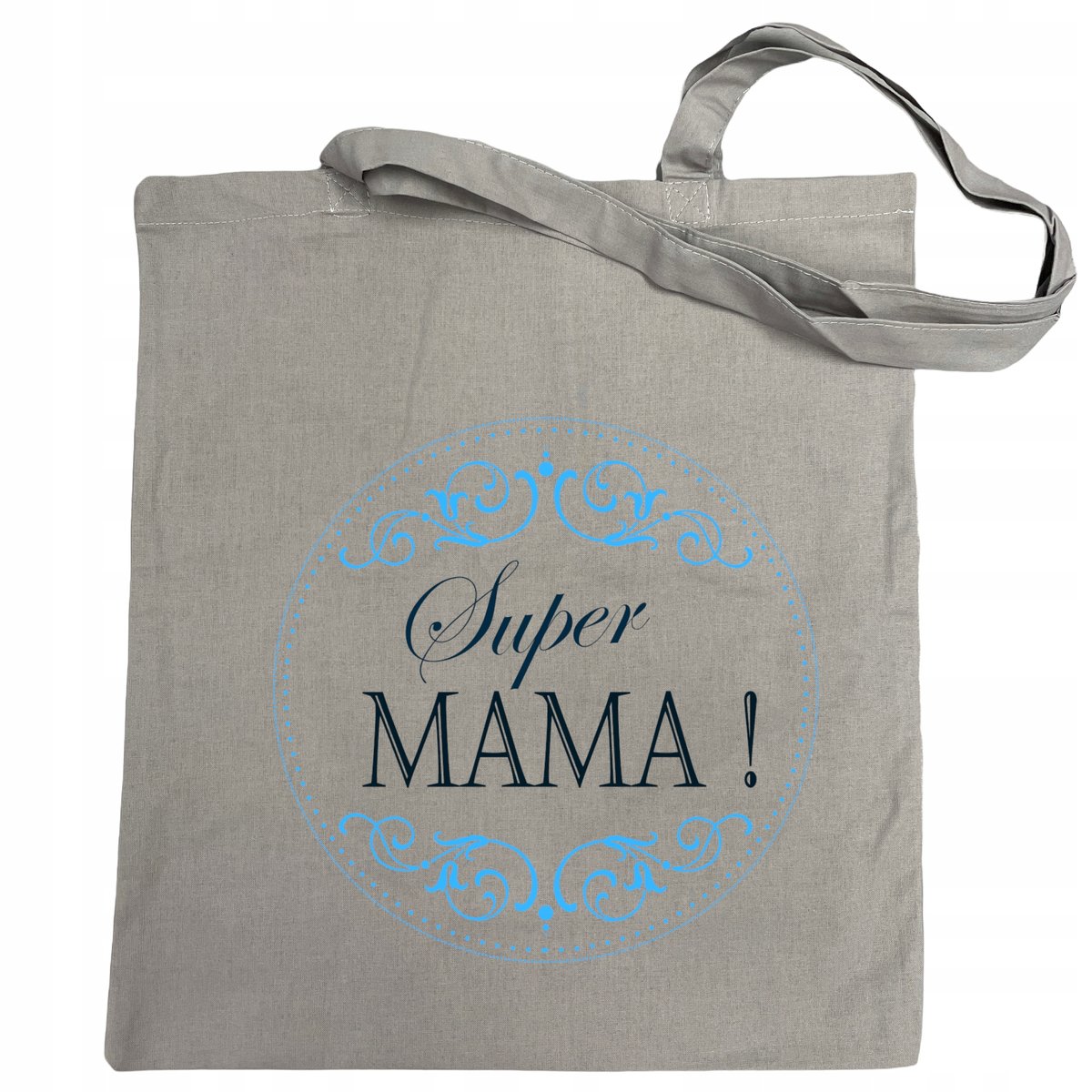 Torba zakupowa na prezent nadruk Super MAMA