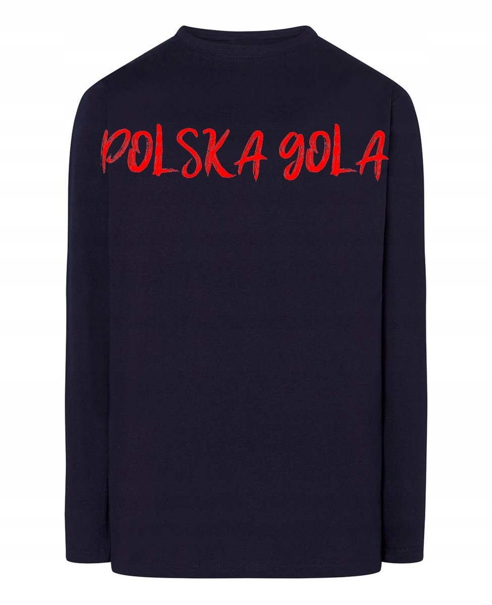 Longsleeve Kibica nadruk Polska Gola Rozm.XL