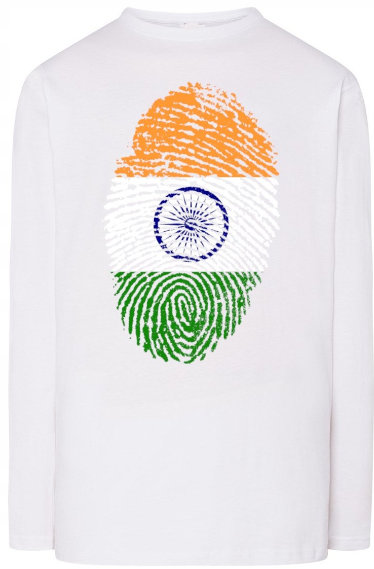Indie Flaga Odcisk Bluza Longsleeve Rozm.3XL
