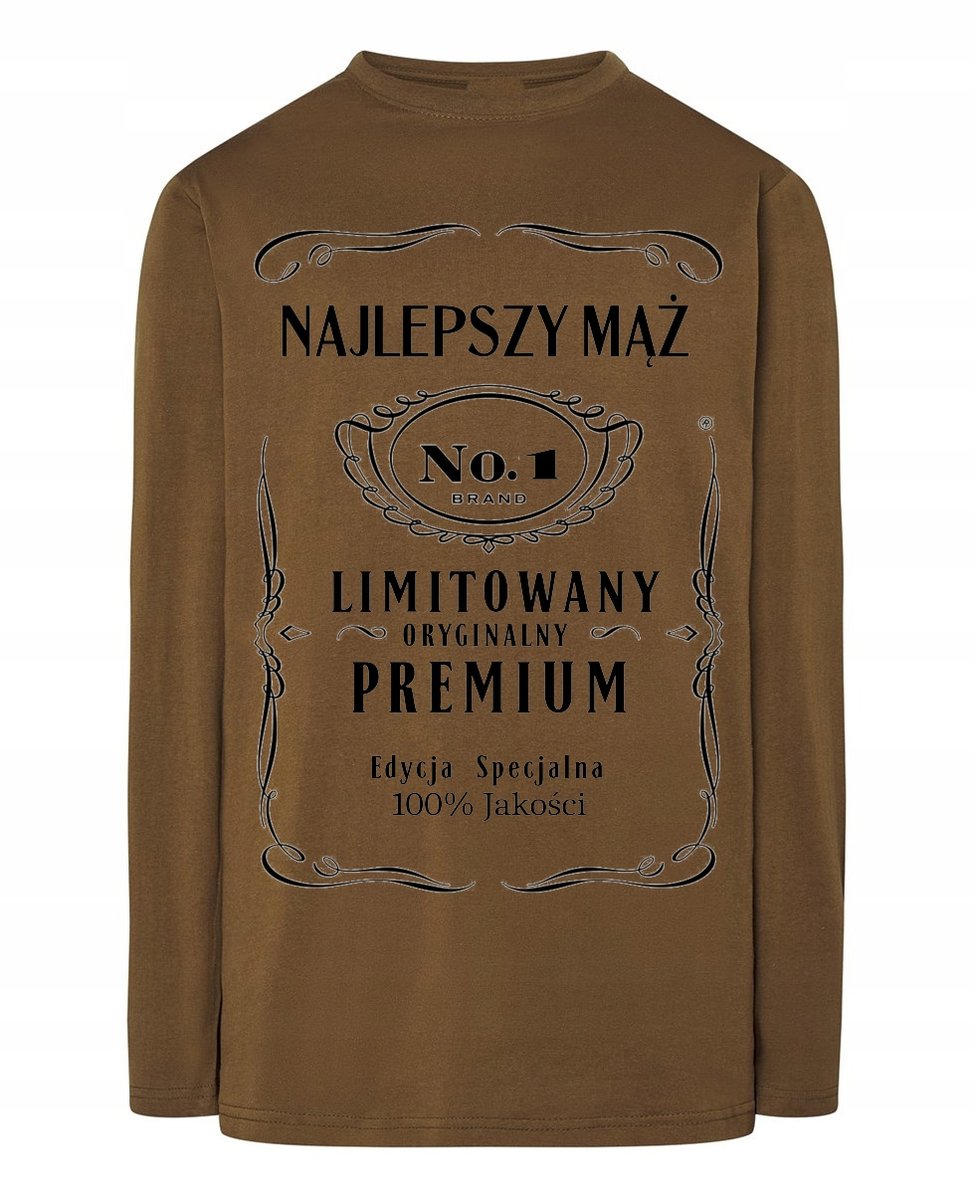 Prezent Dla Męża Longsleeve Urodziny r.S