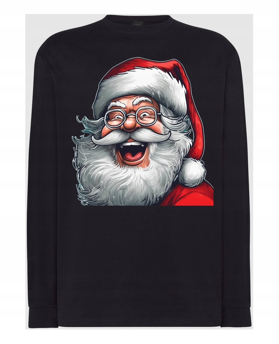 Longsleeve męski Mikołaj Mikołajki Idealny Prezent r.M